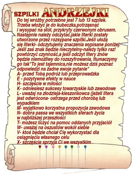 Wróżba szpilki